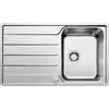 Image de BLANCO LEMIS 45 S-IF   Évier de Cuisine en Inox pour Meubles Bas de 45 cm de Large   Cuve à Fond Plat IF   523031