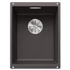 Image de BLANCO SUBLINE 320-U   Évier de Cuisine en Granit pour Meubles Bas de 40 cm de Large   Sous Plan   SILGRANIT   Gris   523407