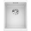 Image de BLANCO SUBLINE 320-U   Évier de Cuisine en Granit pour Meubles Bas de 40 cm de Large   Sous Plan   SILGRANIT   Blanc   523410