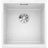 Image de BLANCO SUBLINE 400-U   Évier de Cuisine en Granit pour Meubles Bas de 50 cm de Large   Sous Plan   SILGRANIT   Blanc   523426