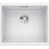 Image de BLANCO SUBLINE 500-U   Évier de Cuisine en Granit pour Meubles Bas de 60 cm de Large   Sous Plan   SILGRANIT   Blanc   523436