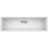 Image de BLANCO SUBLINE 700-U   Évier de Cuisine en Granit pour Meubles Bas de 80 cm de Large   Sous Plan   SILGRANIT   Blanc   523446