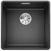 Image de BLANCO SUBLINE 400-F   Évier de Cuisine Affleurant en Granit pour Meubles Bas de 50 cm de Large   SILGRANIT   Gris   523475
