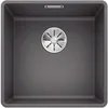 Image de BLANCO SUBLINE 400-F   Évier de Cuisine Affleurant en Granit pour Meubles Bas de 50 cm de Large   SILGRANIT   Gris   523495