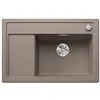 Image de BLANCO ZENAR XL 6 S Compact | Évier en granit SILGRANIT Tartufo | Type de montage : montage par le haut | Bac principal à droite | Pour armoires inférieures de 60 cm de large | Grand bac | 78 x 51 x
