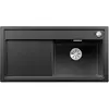 Image de BLANCO ZENAR XL 6 S-F Évier en granit anthracite en SILGRANIT anthracite | Type de montage : affleurant | Bac principal à droite | Pour armoires inférieures de 60 cm de large | Grand bac | Facile à