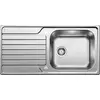 Image de Blanco 524255 | Évier de cuisine en acier inoxydable DINAS XL 6 S | Couleur/Finition : Acier brossé