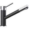 Image de BLANCO KANO   Robinet Mitigeur Monocommande Bicolore pour la Cuisine   Plage de pivotement à 360°   Chrome / Gris   525028