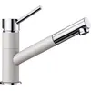Image de BLANCO KANO-S   Robinet Mitigeur Monocommande Bicolore pour la Cuisine avec Douchette Extensible   Chrome / Blanc   525040