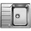 Image de BLANCO LEMIS 45 S-IF Mini   Évier de Cuisine en Inox pour Meubles Bas de 45 cm de Large   Cuve à Fond Plat IF et Égouttoir Réduit   525114