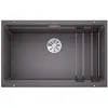 Image de BLANCO ETAGON 700-U   Évier de Cuisine en Granit pour Meubles Bas de 80 cm de Large   Sous Plan   SILGRANIT   Gris   525168