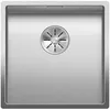 Image de Blanco 523385 | Évier de cuisine en acier inoxydable CLARON 400-U | Couleur/Finition : acier durinox 400 mm Largeur du bassin