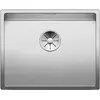 Image de Blanco 523386 | Évier de cuisine en acier inoxydable CLARON 500-U | Couleur/Finition : acier durinox 500mm