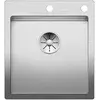 Image de Blanco 523392 | Évier de cuisine en acier inoxydable CLARON 400-IF/A | Couleur/Finition : acier durinox