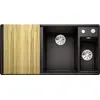 Image de Blanco 525855 | Évier de cuisine en granit AXIA III 6 S-F | Couleur/Finition : Noir