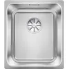 Image de Blanco 526115 | Évier de cuisine en acier inoxydable SOLIS 340-U | Couleur/Finition : acier brossé