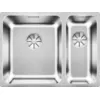 Image de Blanco 526129 | Évier de cuisine en acier inoxydable SOLIS 340/180-U | Couleur/Finition : acier brossé