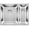 Image de Blanco 526131 | Évier de cuisine en acier inoxydable SOLIS 340/180-IF | Couleur/Finition : acier brossé