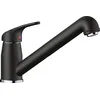 Image de BLANCO DARAS-S Robinet de cuisine en silgranit noir haute pression avec tuyau extractible Clapet anti-retour Cartouche en céramique Qualité d'eau garantie et économie d'eau