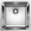 Image de Blanco 526350 | Évier de cuisine en acier inoxydable SUPRA 400-IF | Couleur/Finition : acier brossé