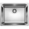 Image de Blanco 526351 | Évier de cuisine en acier inoxydable SUPRA 500-IF | Couleur/Finition : acier brossé