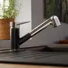Image de Blanco Wega II Mitigeur de cuisine pivotant, avec douchette extractible, 526428,