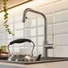 Image de Blanco Jandora Mitigeur de cuisine pivotant, avec douchette extractible, 526614,