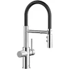 Image de BLANCO CATRIS-S Filtre Flexo | Robinet de cuisine chromé | Haute pression | Eau filtrée à l'aide du filtre BWT | Passer du jet clair au jet de douche | Qualité d'eau sûre et économie d'eau