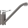 Image de BLANCO WEGA II Robinet de cuisine en gris volcanique/chromé Haute pression Clapet anti-retour Cartouche en céramique Qualité d'eau garantie et économie d'eau