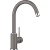 Image de BLANCO MIDA Robinet de cuisine gris volcanique Haute pression Clapet anti-retour Cartouche en céramique Qualité d'eau garantie et économie d'eau 10,6 x 18,5 x 32,7 cm
