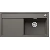 Image de BLANCO Zenar XL 6 S-F 527375, Silgranit Gris volcanique, bac droit, avec commande de vidange, sans accessoires