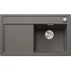 Image de BLANCO ZENAR 45 S-F 527363, Silgranit Gris volcanique, bac droit, avec commande de vidange, sans accessoires