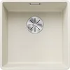 Image de BLANCO Subline 400-F 527165 Silgranit Blanc doux Sans commande de vidange