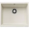 Image de BLANCO ROTAN 500-U Évier en granit en SILGRANIT blanc doux Type de montage : sous comptoir Pour armoires inférieures de 60 cm de large Grand volume pour une utilisation optimale Surface facile à