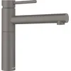 Image de BLANCO ALTA II Robinet de cuisine en gris volcanique Haute pression Clapet anti-retour Cartouche en céramique Qualité d'eau garantie et économie d'eau