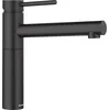 Image de BLANCO ALTA II Robinet de cuisine anthracite Haute pression Clapet anti-retour Cartouche en céramique Qualité de l'eau garantie et économie d'eau 4,5 x 23,2 x 22,6 cm