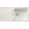 Image de BLANCO ADIRA XL 6 S Évier en granit SILGRANIT blanc | Type de montage : montage par le haut | réversible | Pour armoires inférieures de 60 cm de large | Grand bac | Surface facile à nettoyer