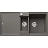 Image de BLANCO ADIRA 6 S-F SILGRANIT Meuble bas de 60 cm avec bac à fleur de surface, réversible, avec commande, avec accessoires, grand bac et surface facile à nettoyer