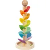 Image de Small Foot Circuit à Billes sonore Arc-en-Ciel, Jouet de motricité en Bois, pour Enfants dès 3 Ans, 4 Billes INCL, 1187