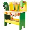 Image de Small Foot 1538 Etabli "Christian" en bois, jouets en bois avec vis, écrous et planches perforées, à partir de 3 ans