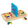 Image de Small Foot Navires coulés en bois, avec éléments de jeu enfichables, jeu de stratégie pour petits et grands, à partir de 6 ans, 3457 personnes, rouge