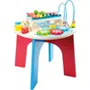 Image de small foot 10321 Table de musique et de motricité "2 en 1" en bois, avec circuit de motricité, jouet de formes, xylophone, à partir de 1,5 ans