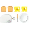 Image de Small foot Wooden Toaster Breakfast lot de jouets en bois 3y+ 7 pcs