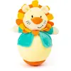 Image de Small Foot 11426 Culbuto Lion, Une Figurine Amusante en Peluche à Saisir et à Toucher, Jouet Éducatif
