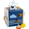 Image de Small Foot Cube de motricité Grand océan en Bois, Jouet de motricité Maritime pour Les Jeunes Enfants à partir de 12 Mois, 12312