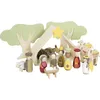 Image de Small Foot-Engel Set Pesebre Madera, navideña Apta para niños, decoración de Navidad, 12356, Multicolor, S