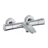 Image de Kludi ZENTA Mitigeur thermostatique de baignoire en applique, 351010538,
