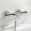 Image de Kludi OBJEKTA Mitigeur thermostatique de baignoire en applique, 352010538,