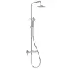 Image de Kludi LOGO Colonne de douche en applique, Mitigeur monocommande, 6808505-00,