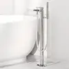 Image de Kludi ZENTA SL Robinetterie de baignoire au sol, Mitigeur monocommande, 485900565,